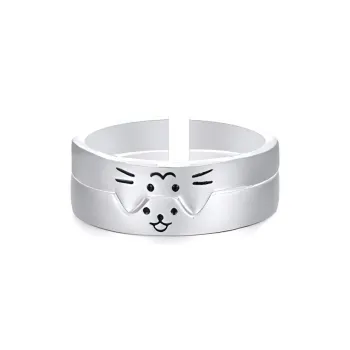 CHINA GOLD S925 Silver Rings Unisex