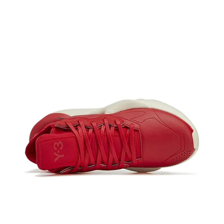 Y-3 KAIWA Low-Top Chunky Sneakers Men's Red-2