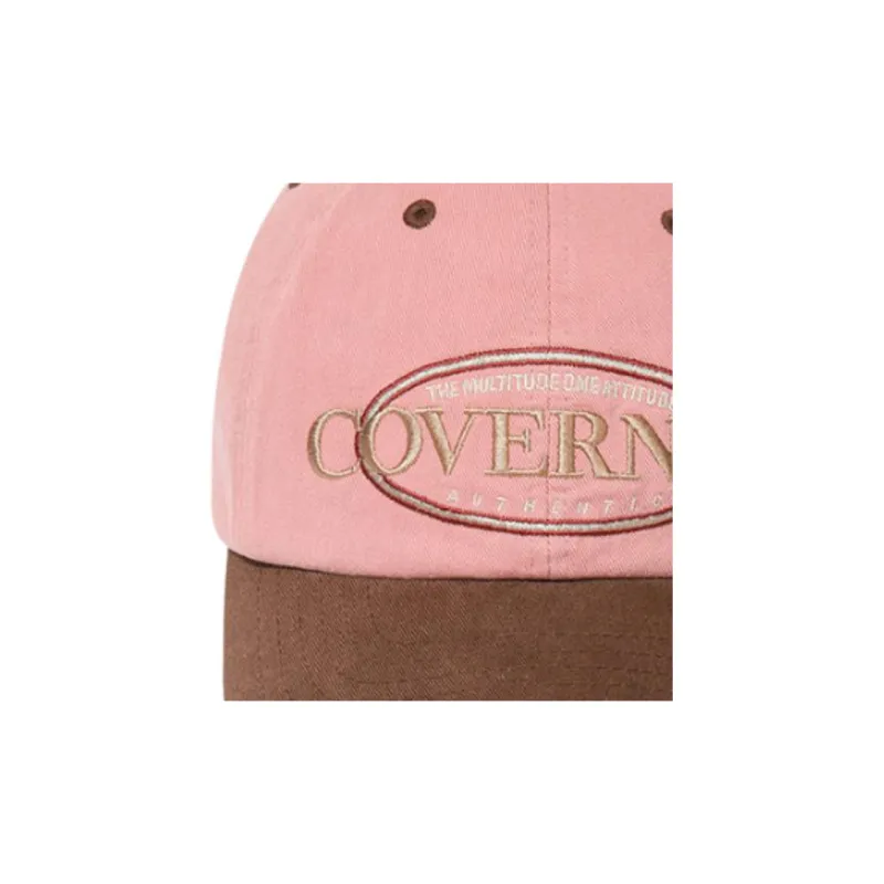 COVERNAT Cotton Baseball Caps Unisex Pink-2