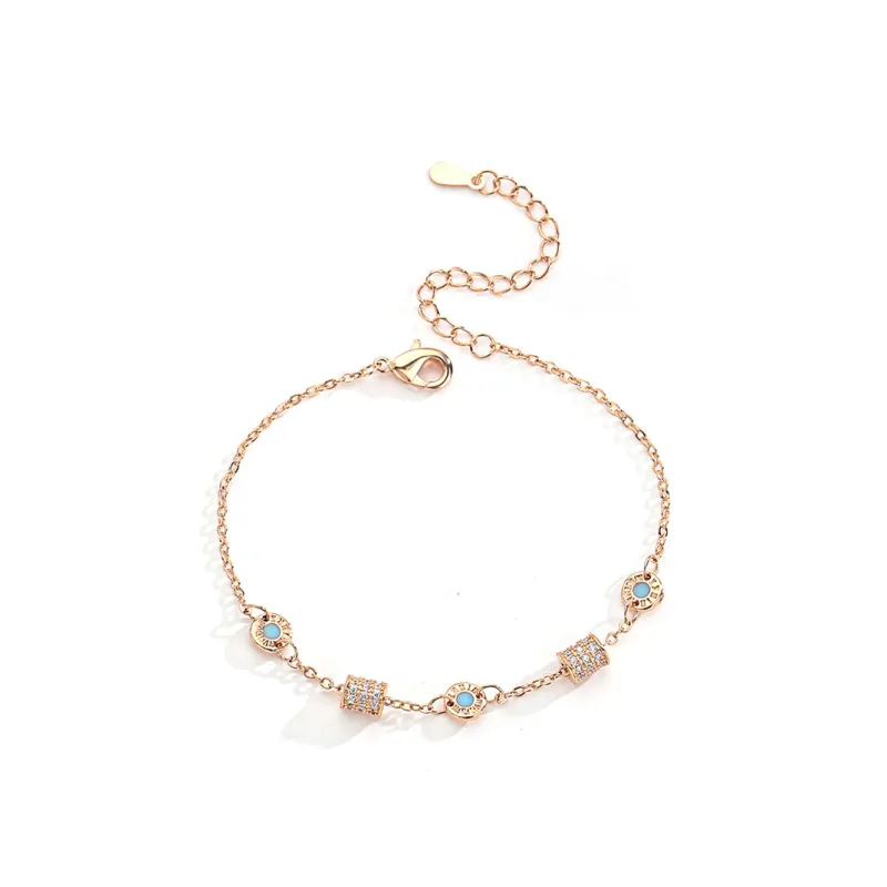 D.K.X S999 Fine Silver Bracelets Women's-0