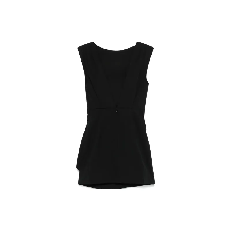 St.Agni Bateau Tuck Mini Dress-1