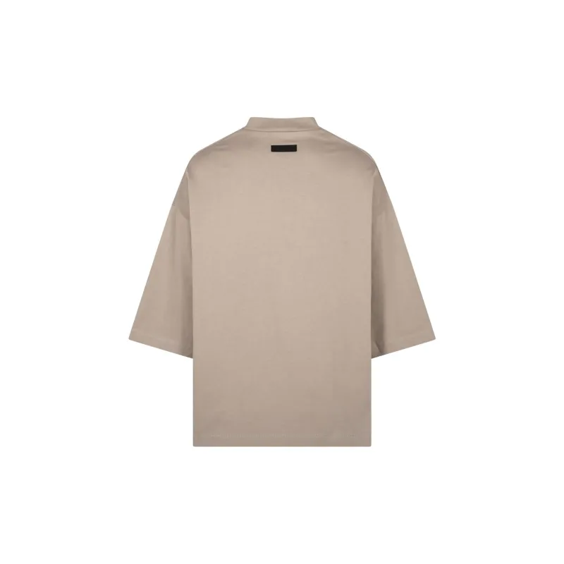 Fear Of God Essentials Logo embossed T shirt-1