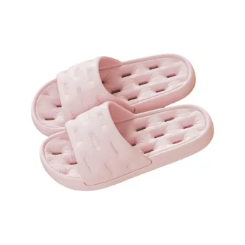 Yunpo Bathroom Leak Proof Slippers For Women's Summer Home Use Hotel And Hostel Mesh Quick Dry Bathing Slippers