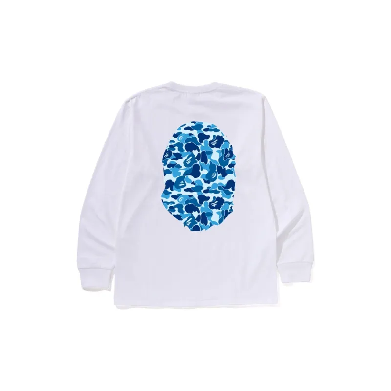Bape Abc Camo Big Ape Head L/S Tee-7