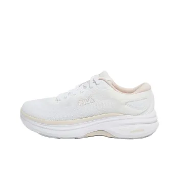 FILA Rgb Anti Slip Wear Resistant Low Top Casual Running Shoes Unisex White