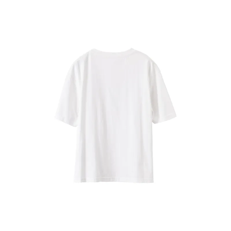 XIANGYING T Shirt Women's White-1