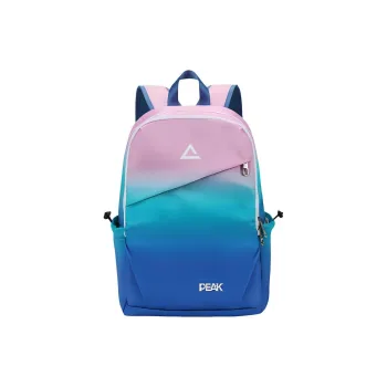 PEAK Twill Backpack Regular Unisex Gradient Pink Blue