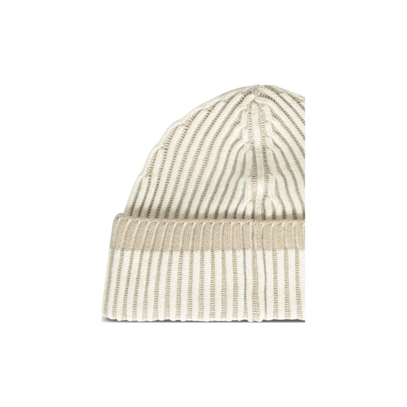 STONE ISLAND Logo Patch Ribbed Beanie-2