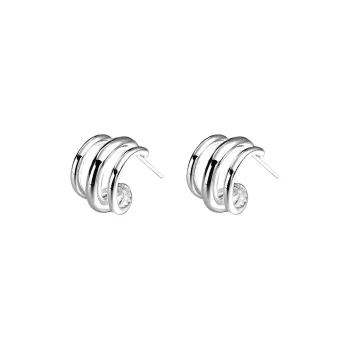 EAR PARTNER 925 Silver Needles Earrings Women's
