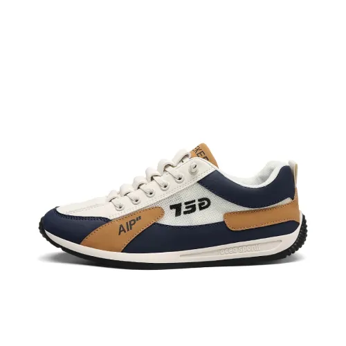 Boogie Bear Cushioning Anti Slip And Wear Resistant Support Lightweight Height Increasing Low Top Casual Shoes Men's