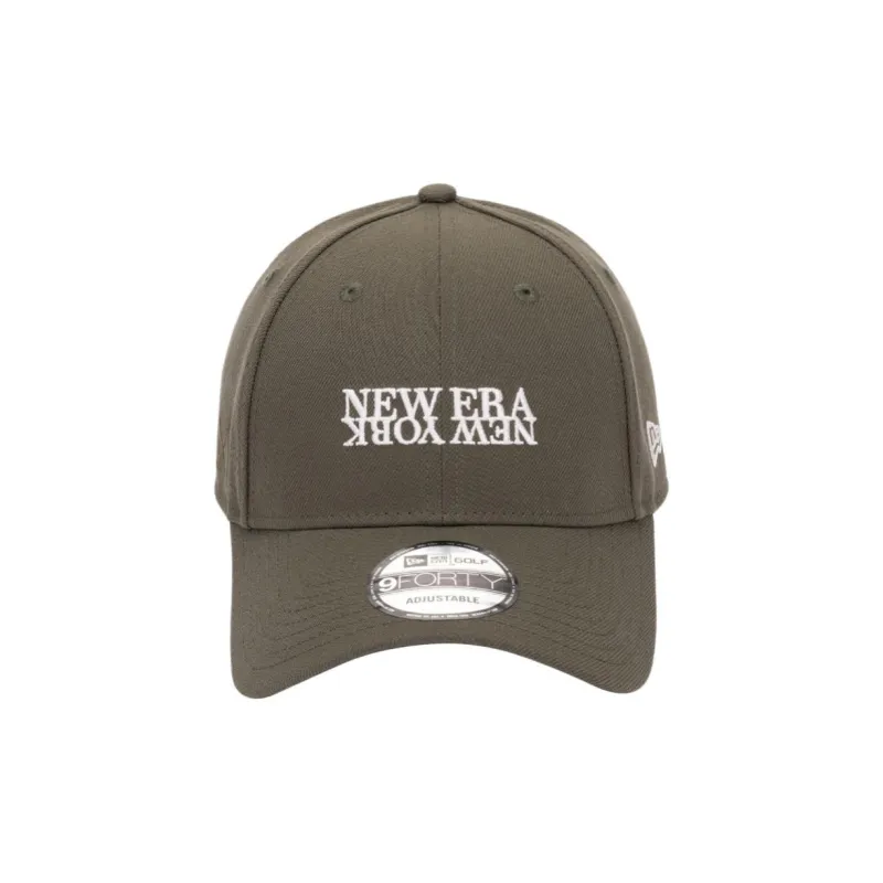 New Era Polyester Baseball Caps Unisex Olive-1