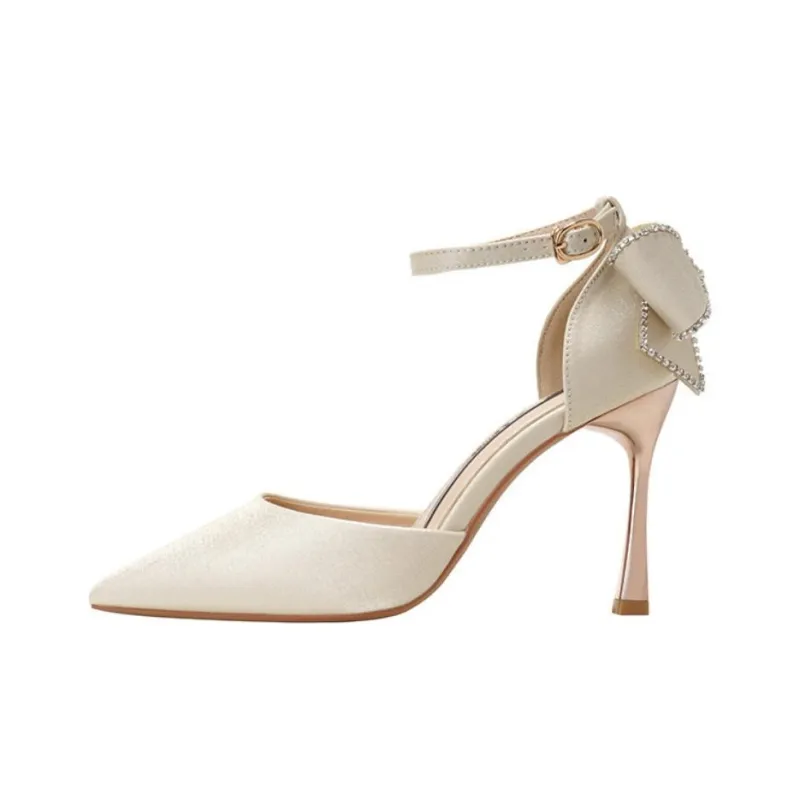 Than Than Me Slim Heel High Heels Women's-4