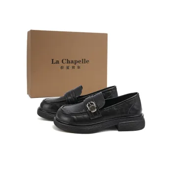 La Chapelle Loafers Women's Black/Brown