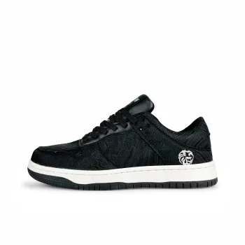 Rongchuan Low-Top Skateboard Shoes Unisex Black