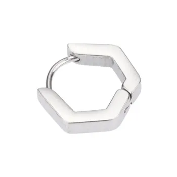 QIANFANGDAHUANGYE Titanium Steel Earrings Unisex