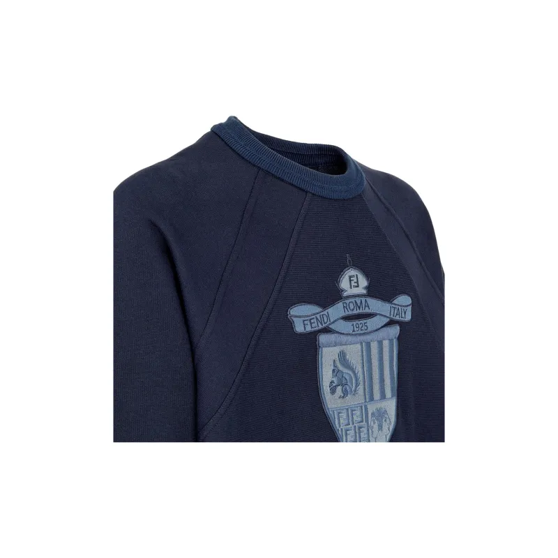 FENDI Crest Sweatshirt-4