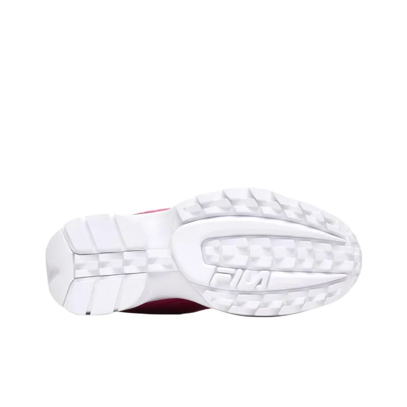 FILA Disruptor 2 Anti-Slip Wear-Resistant Low-Top Casual Shoes Women's Pink-5