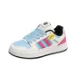 White Blue Pink