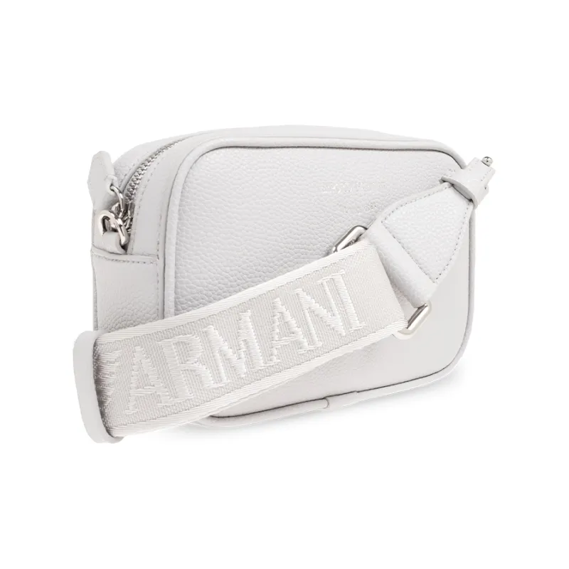 EMPORIO ARMANI Polyurethane Shoulder Bag Women's Gray-1
