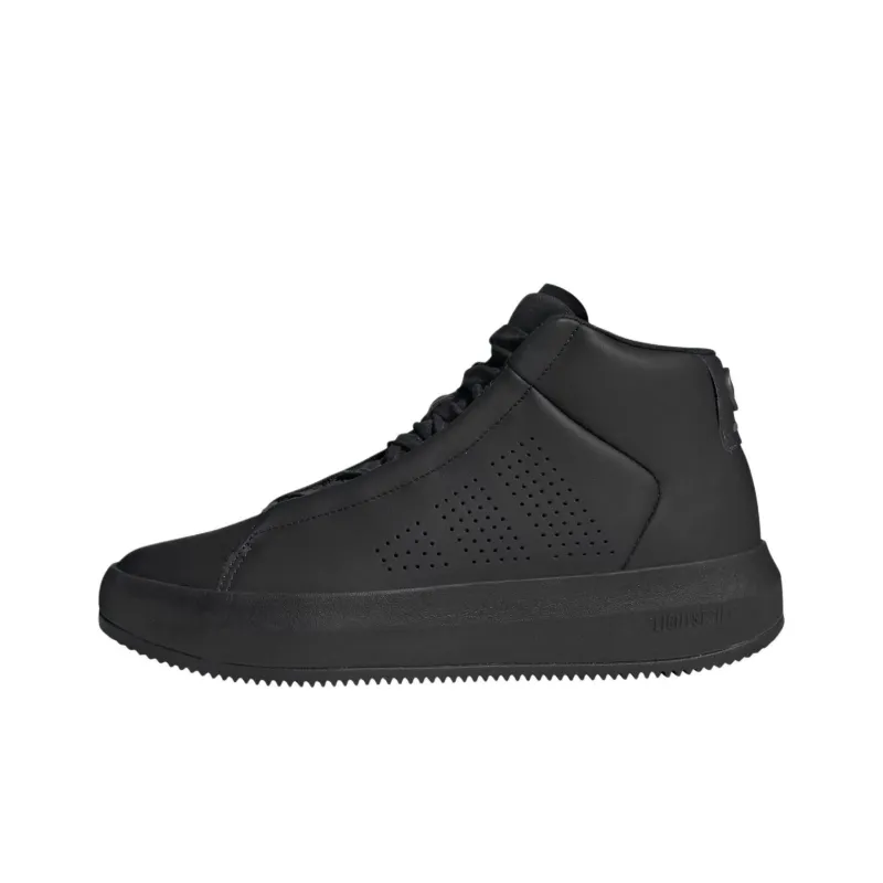 MERCEDES AMG PETRONAS FORMULA ONE TEAM x Adidas ACESMASH Anti Slip Wear Resistant Mid Top Training Shoes Unisex Black-0