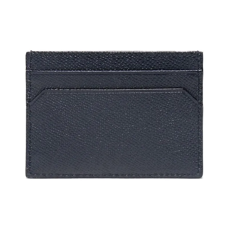 BALLY Cow Leather Card Holder Card Holder Men's Dark Blue-2