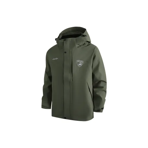 Automobili Lamborghini Waterproof, Windproof, Breathable, Abrasion Resistant, Super Light Windbreaker Jacket Unisex