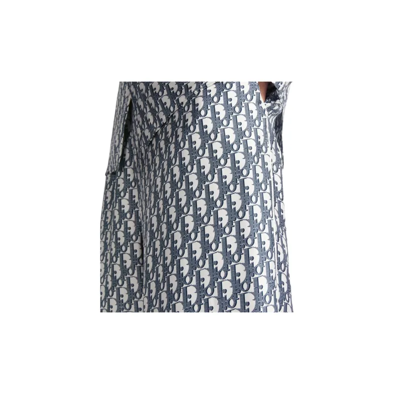 DIOR SS25 Pajama Pants Men's Blue-5