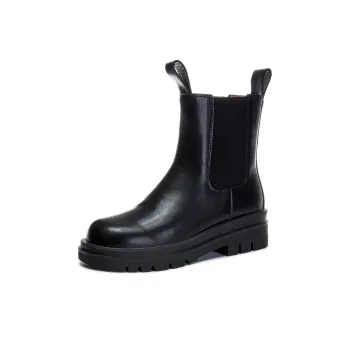 D FUSE SCANDINAVIA Short Chelsea Boots Women's Black
