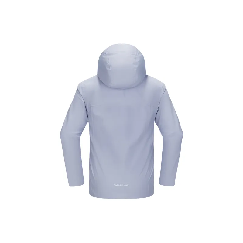PELLIOT Water Resistant Windproof Breathable Wear Resistant Rainproof Windbreaker Jacket Women's-15