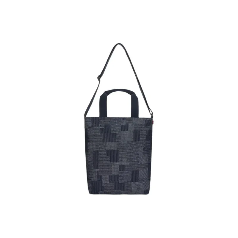 Levi's Cotton Blend Tote Bag, Shopping Bag, Shoulder Bag, Crossbody Bag, Handbag Regular Men's Dark Blue-1