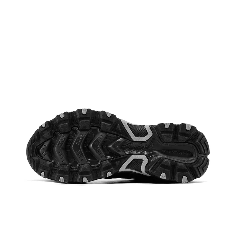 Skechers Abrasion-Resistant Low-Top Trekking Shoes Women's Black-5