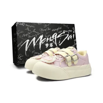 Mengsai Abrasion Resistant Slip Resistant Low Top Casual Shoes Women's Yellow Pink