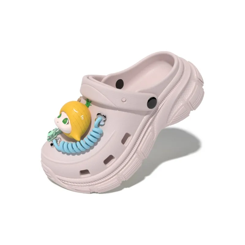 CHEDOIR Closed Toe Slippers, Women's-12