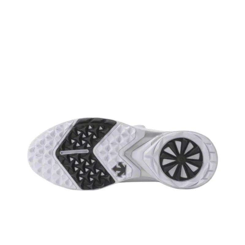 DESCENTE ACMT PRO Anti Slip Wear Resistant Low Top Golf Shoes Unisex White-5