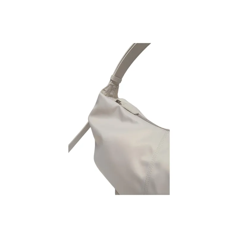 NOTHING WRITTEN Nylon And Leather Handbag Shoulder Bag Women's Salt-Colored-3
