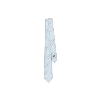 DIOR Mulberry Silk Ties Men's Blue