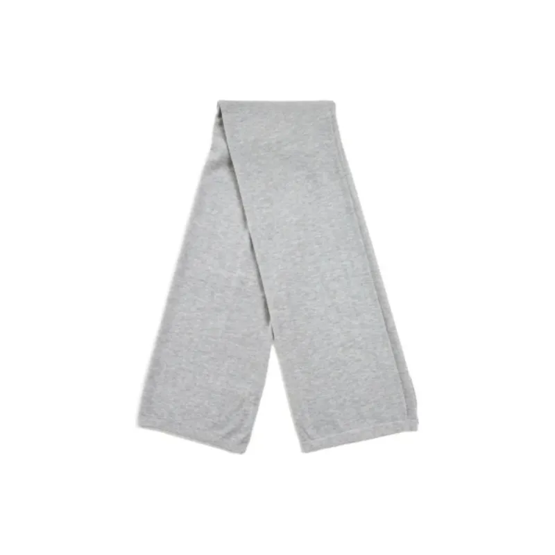 TOTEME Lyocell, Wool, Knitted Fabric Knit Scarves Women's Gray-1