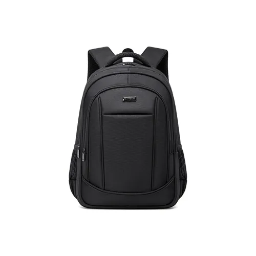 HLA Polyester Backpack Large Size Unisex Black