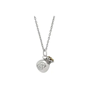 ROADLATIVE 925 Sterling Silver, Titanium Steel Necklaces Unisex