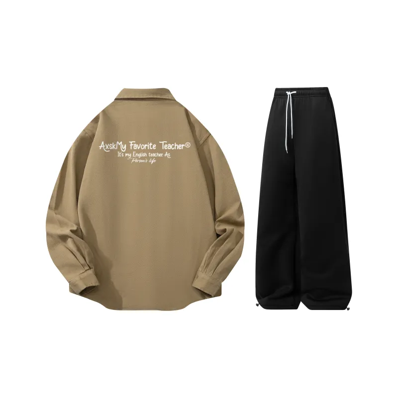 A.X.S.K Shirt Matching Set Unisex-7