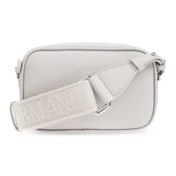 EMPORIO ARMANI Polyurethane Shoulder Bag Women's Gray