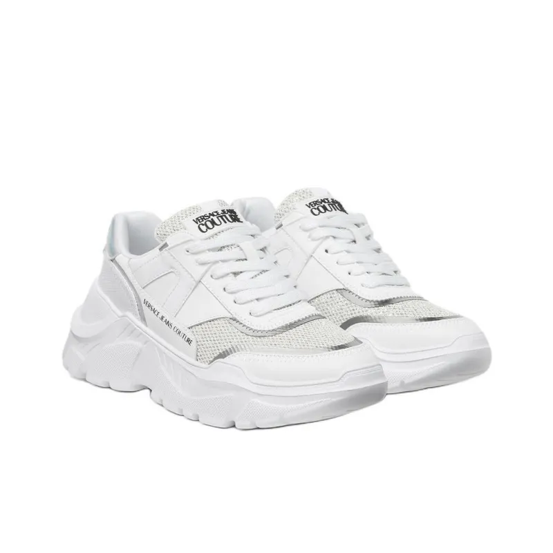 VERSACE JEANS COUTURE Speedtrack Low Top Casual Shoes Women's White-2