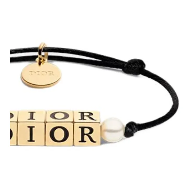 DIOR Metal Bracelets Women's Black-1