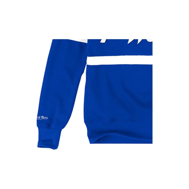 Mitchell Ness Sweatshirts Men Turquoise-4