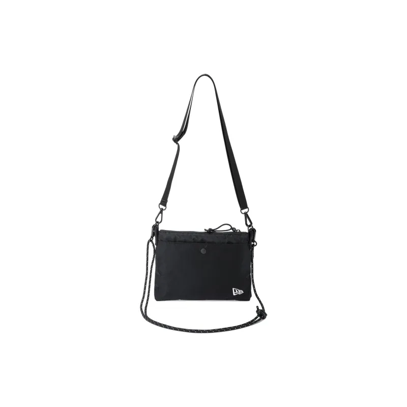 New Era Nylon Shoulder Bag Unisex Black-1