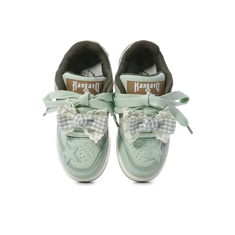 Lovely You Wear-resistant And Lightweight Low-Top Skateboard Shoes Women's-24
