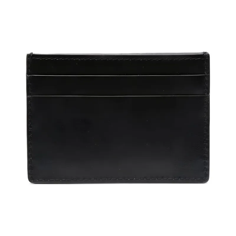 Lanvin Logo patch Leather Cardholder-1