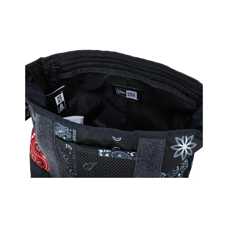 New Era Polyester Shoulder Bag Mini Unisex Black-8