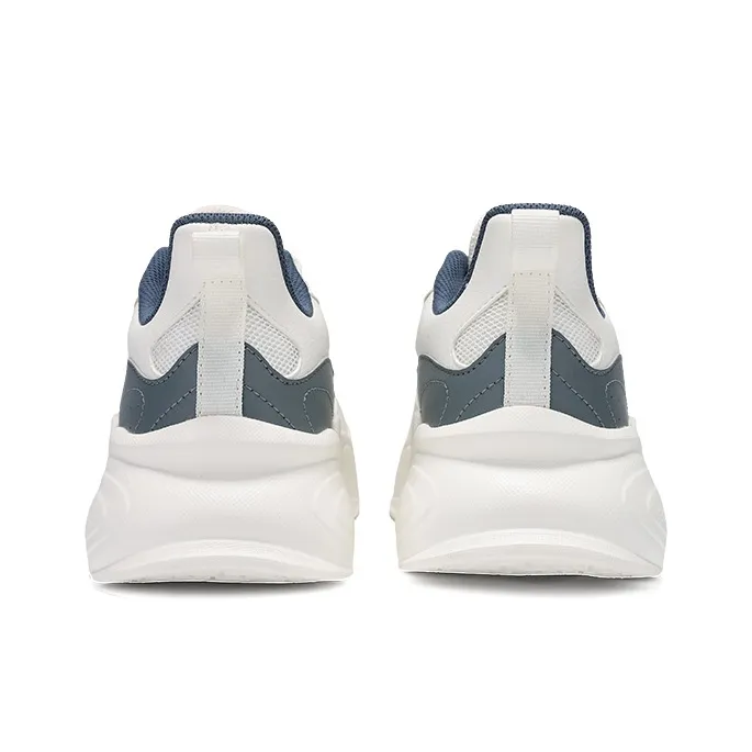 361° Cushioning, Breathable, Lightweight Low Top Casual Shoes Men's Feather White Deep Iron Gray-4