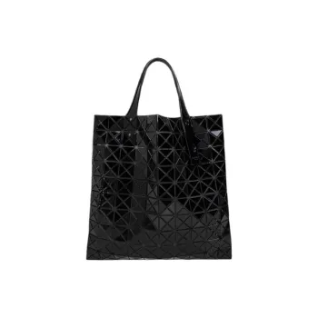 ISSEY MIYAKE Polyethylene Handbag Women's Black
